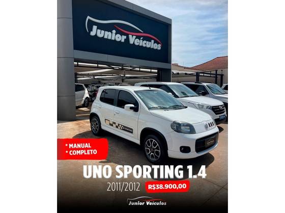 FIAT UNO 1.4 SPORTING 8V FLEX 4P MANUAL